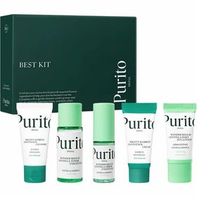 PURITO Seoul Best Kit – Kit de voyage hydratant et apaisant pour la peau