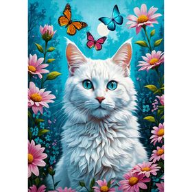 enjoy White Cat Puzzel 1000 delen
