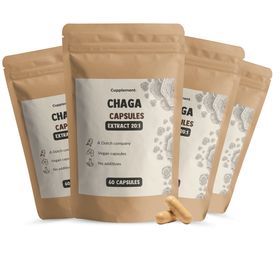 Cupplement - Multipack Chaga Extract 400mg - Capsules