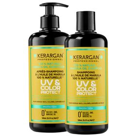 Kerargan - UV-bescherming Shampoo & Conditioner met Marula