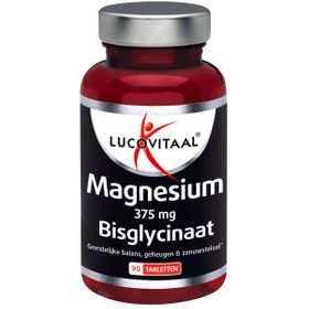 lucovitaal - Magnesium 375 mg Bisglycinaat 90 tabletten