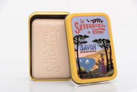 La Savonnerie de Nyons - Coffret métal avec savon "Côte d'Azur"