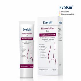 Evolsin® Hémorroïdes Gel - pommade contre les hémorroïdes