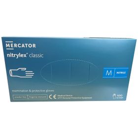 Mercator nitril handschoenen nitrylex classic M