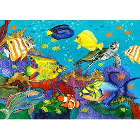 enjoy Puzzel Onder de Zee Regenboog 1000 stuks