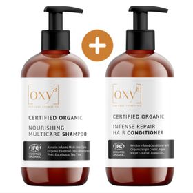 oxy8 Natural Cosmetics - Hair Set NOURISHING MULTICARE SHAMPOO & INTENSE REPAIR HAIR CONDITIONER