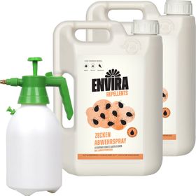 Envira Spray Anti-Tiques avec Pulvérisateur à Pression