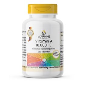 Warnke Vitalstoffe | Vitamine A 10.000 IE