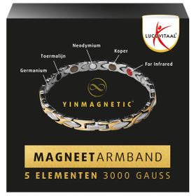 lucovitaal - Yinmagnetic Magneet Armband Bicolor