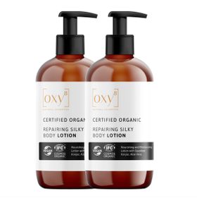oxy8 Natural Cosmetics REPAIRING SILKY BODY LOTION - 2 Units