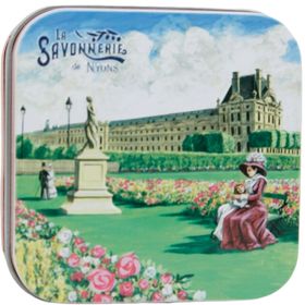 La Savonnerie de Nyons - Coffret métal avec savon - Les Jardins