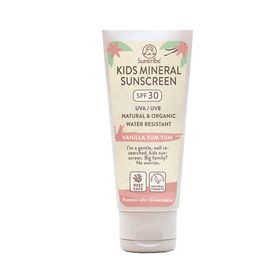 Suntribe Mineral Bio Crème solaire imperméable SPF 30 pour bébés et enfants