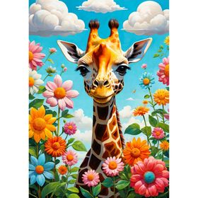 enjoy Puzzle de l'adorable girafe 1000 pièces