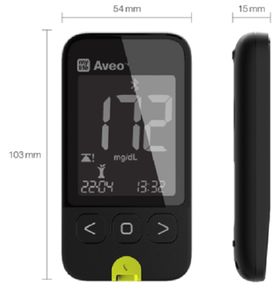 mylife Aveo™ Système de mesure de la glycémie mmol/L