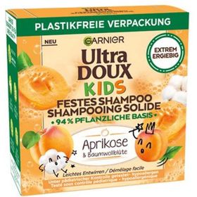 Garnier - Ultra Zachte Solide Shampoo voor Kinderen – Abrikoos & Katoenbloem