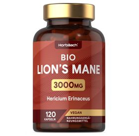 Horbaach Lions Mane Capsules3000 mg