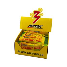 3Action Energy Gel Lemon - doos 25x34g