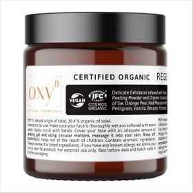 oxy8 Natural Cosmetics REGENERATING PEELING GEL - Anti-âge, en fait. Nettoie en profondeur