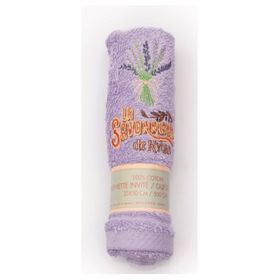 La Savonnerie de Nyons - gastendoekje - paars