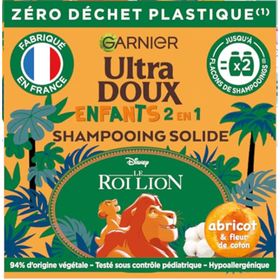 Garnier - Ultra Zachte 2-in-1 Vaste Kinder Shampoo – De Leeuwenkoning