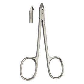 Excellent Solingen Nagelriemknipper met schaarhandvat