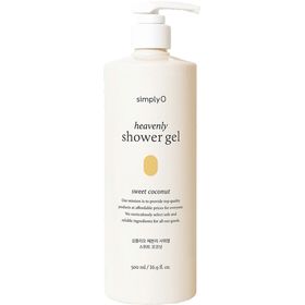 SIMPLYO Heavenly Sweet Coconut Shower Gel – Gel douche crémeux au parfum de noix de coco