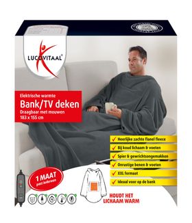 lucovitaal - Elektrische warmte Bank/TV deken