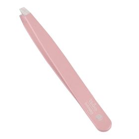 Niegeloh Solingen Schuine pincet, roestvrij staal, TopInox, roze