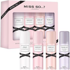 Miss So - Vrouwen Body Mist Set 4 x 50ml