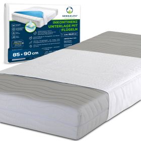 Sensalou alèse d'incontinence avec ailes imperméable