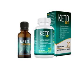 Set Keto Diet Gouttes et Keto Diet Capsules