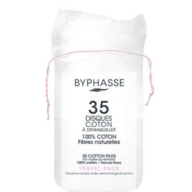 Byphasse - Disques de Coton Démaquillant 100% Fibres Naturelles