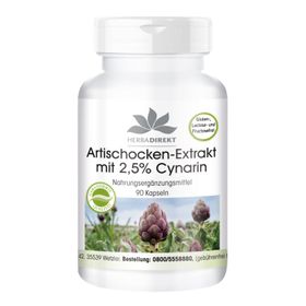Warnke Vitalstoffe | Extrait d'artichaut avec 2,5 % de cynarine