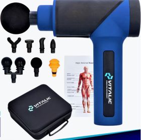 Pistolet de massage Vitalic – Appareil massage musculaire pro – Type Theragun | VITALIC
