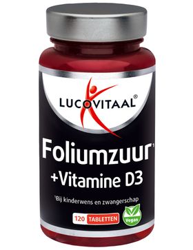 lucovitaal - Foliumzuur + Vitamine D3