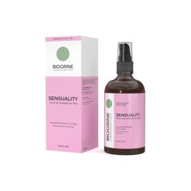BIOGRINE Huile de massage "SENSUALITY" – CBD et rose