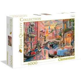 clementoni Zonsondergang puzzel in Venetië 6000 delen