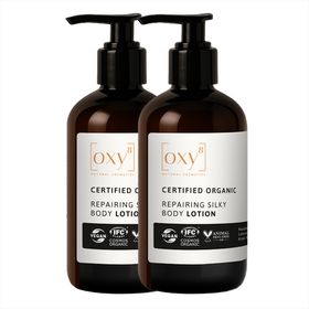 oxy8 Natural Cosmetics REPAIRING SILKY BODY LOTION - 2 Units