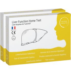 Patris Health® Leverfunctie Zelftest – ALT/AST enzymtest voor de gezondheid van de lever