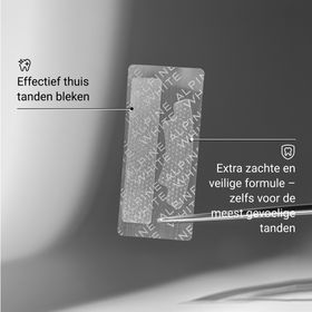 ALPINE WHITE Whitening Strips Sensitive | Tandenbleekstrips