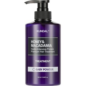 KUNDAL Honing & Macadamia Proteïnebehandeling Haarbehandeling – Amber Vanille