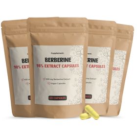 Cupplement - Multipack Berberine Extract 400 mg - Tabletten