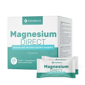 FutuNatura Magnesium DIRECT 400 mg met sinaasappelsmaak