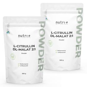 nutri+ L-Citrulline Malaat Aminozuren Poeder