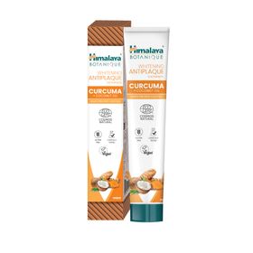 Himalaya  Dentifrice blanchissant anti-plaque Botanique Curcuma + huile de noix de coco