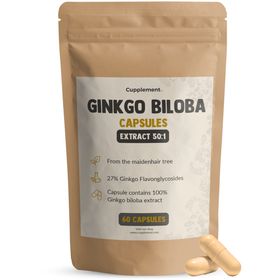 Cupplement - Ginkgo Biloba  100 mg