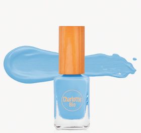 Charlotte Bio Nagellak pastelblauw