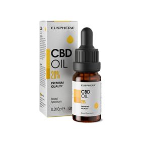 CBD olie 20% - CBD Tegen angst en stress HEMP EXTRACT - Eusphera