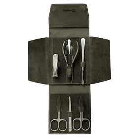 Niegeloh Solingen Étui modèle Texas L Gris - Fabriqué à Solingen