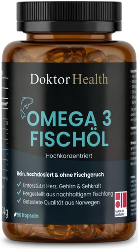 Doktor Health - Omega 3 Huile de poisson